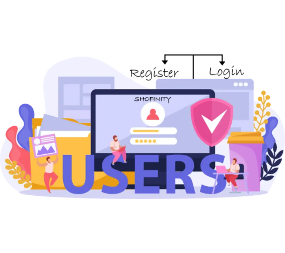 Customer Login Page Image